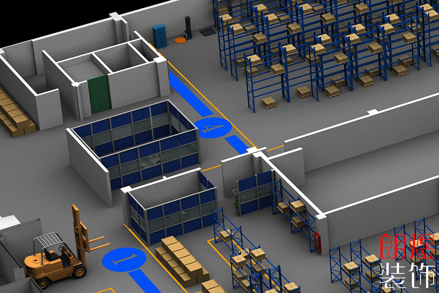 成都廠房裝修設計效果圖