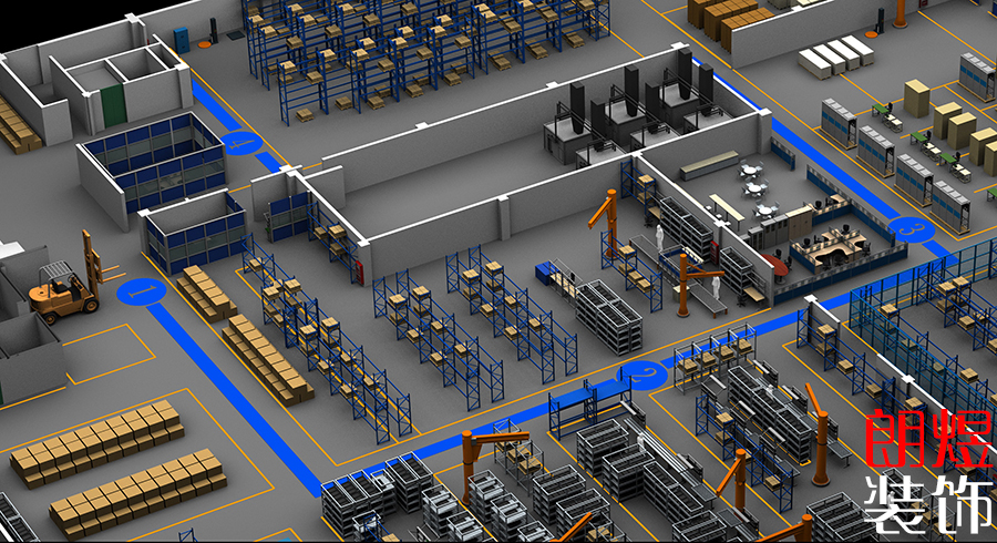 成都廠房裝修設計效果圖